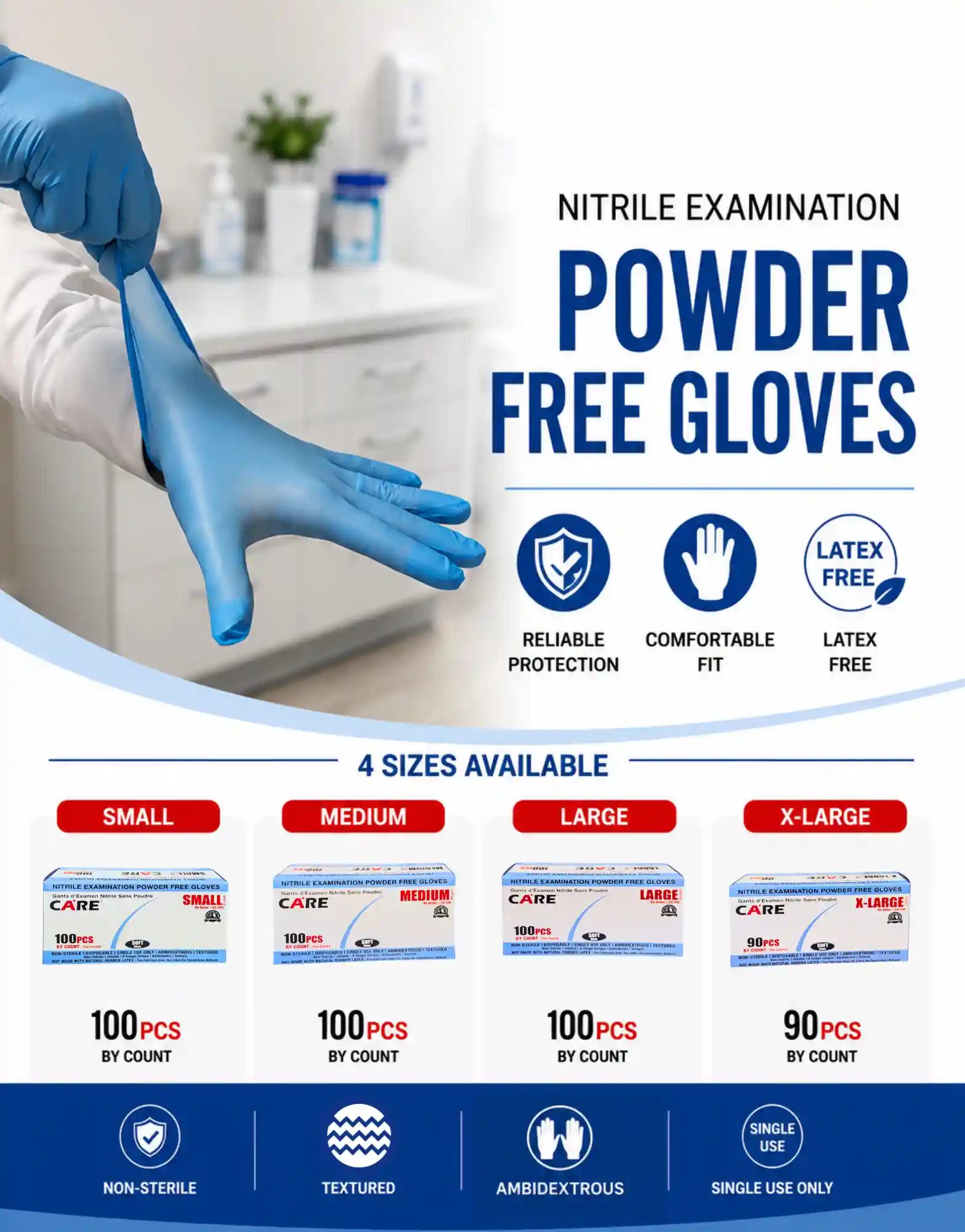 Care Nitrile Flyer-USAMED