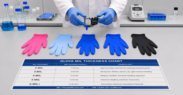 glove mil thickness chart-USAMED